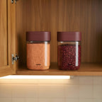 12 Airtight Storage Containers for Kitchen BPA Free Food Grade Plastic Organizing Jars Masala Dabba 750ML