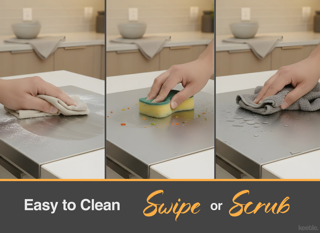 Counter Top Stainless Steel Chopping Board