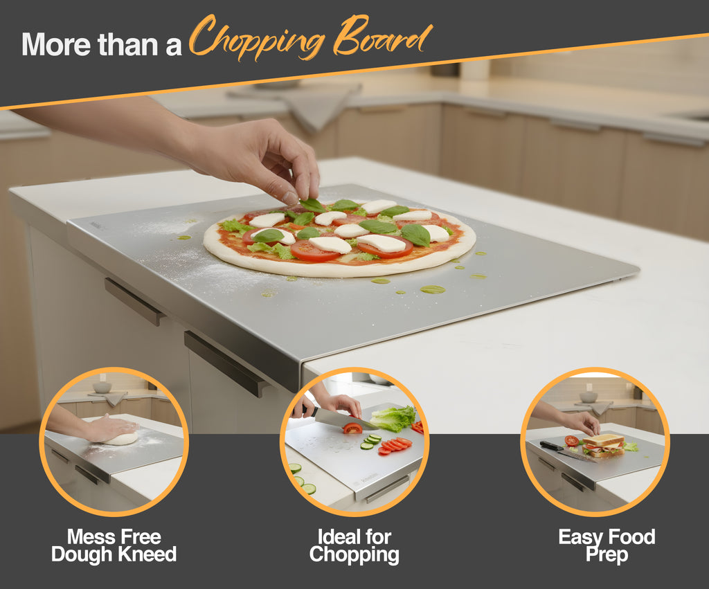 Counter Top Stainless Steel Chopping Board